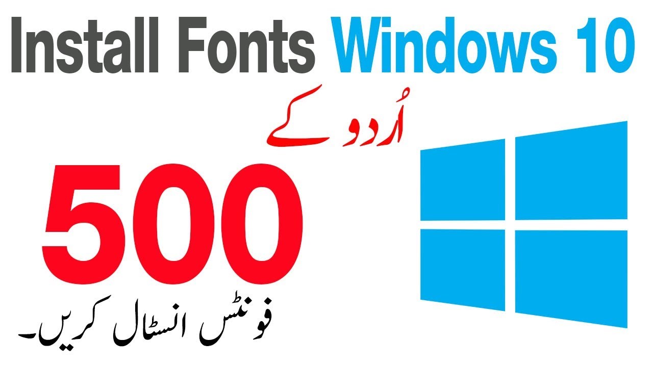 Hindi Fonts For Windows 10 Free Download
